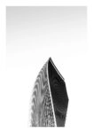 Poster BLACK AND WHITE ARCHITECTURAL CONCAVE TOWER