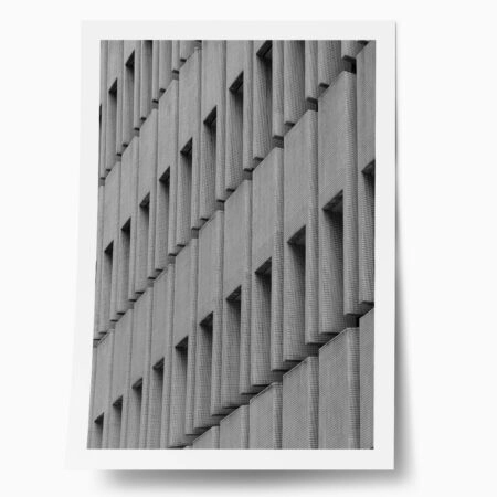Poster BLACK AND WHITE ARCHITECTURAL CONCRETE PANELS - Πολεις - Χαρτες