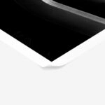 Poster BLACK AND WHITE ARCHITECTURAL CONCRETE PARKING STRUCTURE