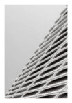 Poster BLACK AND WHITE ARCHITECTURAL CONCRETE VEIL 2