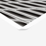 Poster BLACK AND WHITE ARCHITECTURAL CONCRETE VEIL 2
