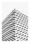 Poster BLACK AND WHITE ARCHITECTURAL CONCRETE VEIL