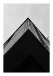 Poster BLACK AND WHITE ARCHITECTURAL CONTRASTING SHADOWS