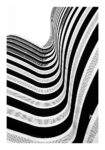 Poster BLACK AND WHITE ARCHITECTURAL CURVED BALCONIES 2