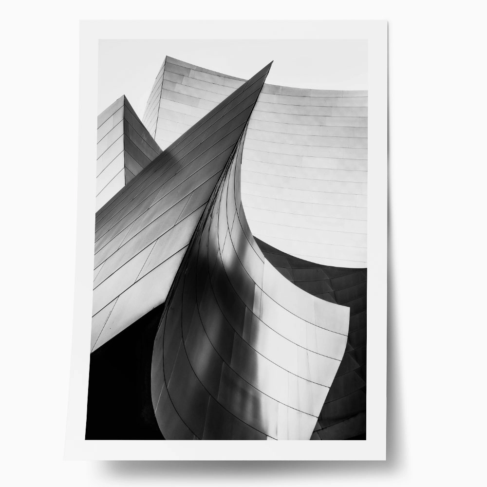 Poster BLACK AND WHITE ARCHITECTURAL EXTERIOR PANELS
