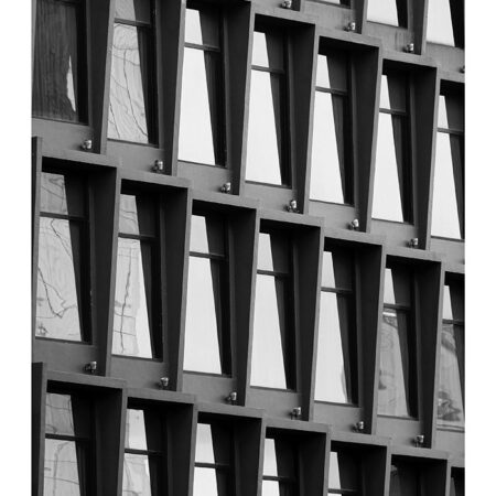 Poster BLACK AND WHITE ARCHITECTURAL GEOMETRIC SUNSHADES - Πολεις - Χαρτες Sticky 2