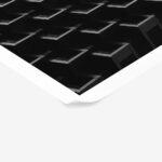 Poster BLACK AND WHITE ARCHITECTURAL GLASS BUILDING