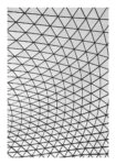 Poster BLACK AND WHITE ARCHITECTURAL GLASS ROOF CANOPY