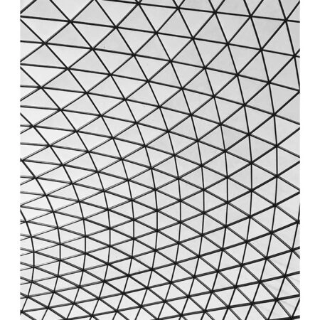 Poster BLACK AND WHITE ARCHITECTURAL GLASS ROOF CANOPY - Πολεις - Χαρτες Sticky 2