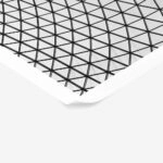 Poster BLACK AND WHITE ARCHITECTURAL GLASS ROOF CANOPY