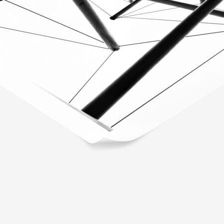 Poster BLACK AND WHITE ARCHITECTURAL KALEIDOSCOPE - Πολεις - Χαρτες Sticky 1