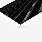 Poster BLACK AND WHITE ARCHITECTURAL LOW ANGLE BUILDINGS