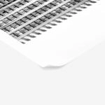 Poster BLACK AND WHITE ARCHITECTURAL MASSIVE TOWER