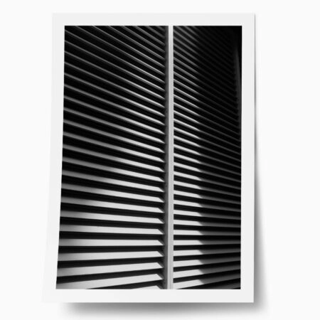 Poster BLACK AND WHITE ARCHITECTURAL METALLIC PANELS - Πολεις - Χαρτες