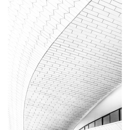 Poster BLACK AND WHITE ARCHITECTURAL MUSEUM - Πολεις - Χαρτες Sticky 2
