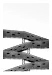 Poster BLACK AND WHITE ARCHITECTURAL PEDESTRIAN BRIDGES