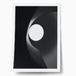 Poster BLACK AND WHITE ARCHITECTURAL PENDANT LAMP