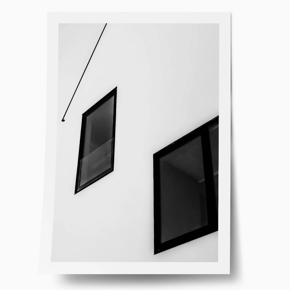 Poster BLACK AND WHITE ARCHITECTURAL SKYLIGHT 2