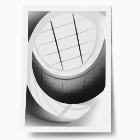 Poster BLACK AND WHITE ARCHITECTURAL SKYLIGHT 4 - Πολεις - Χαρτες
