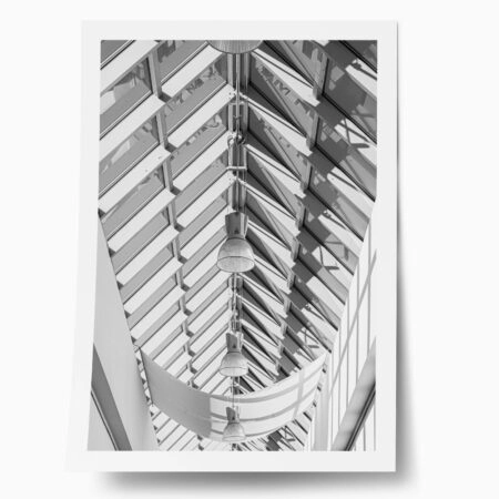 Poster BLACK AND WHITE ARCHITECTURAL SKYLIGHT 5 - Πολεις - Χαρτες