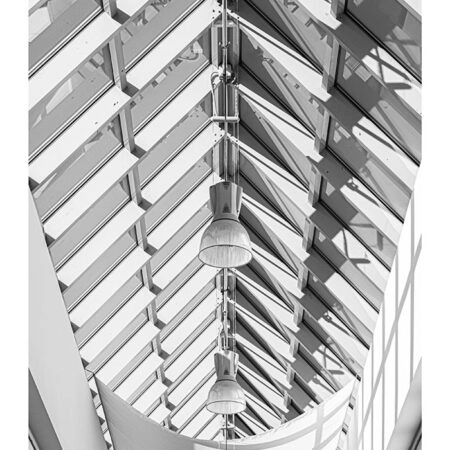 Poster BLACK AND WHITE ARCHITECTURAL SKYLIGHT 5 - Πολεις - Χαρτες Sticky 2