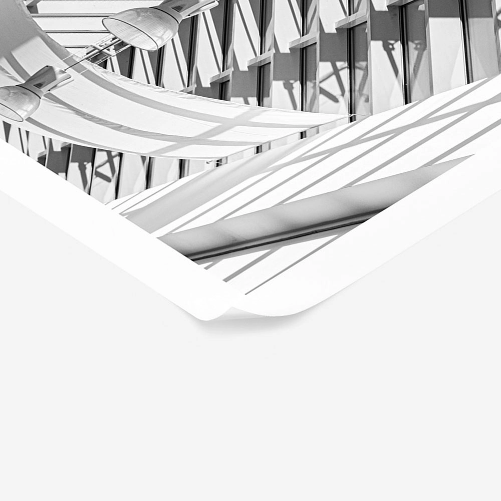 Poster BLACK AND WHITE ARCHITECTURAL SKYLIGHT 5