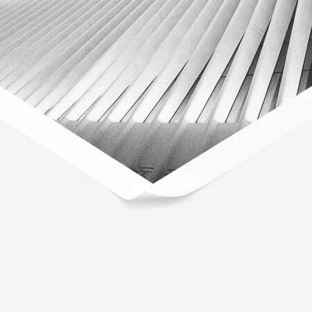 Poster BLACK AND WHITE ARCHITECTURAL SKYLIGHT 6 - Πολεις - Χαρτες Sticky 1