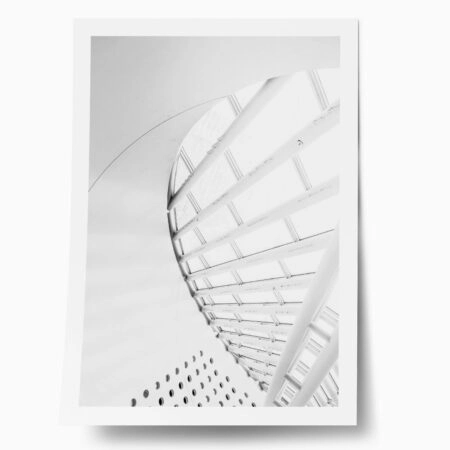 Poster BLACK AND WHITE ARCHITECTURAL SKYLIGHT - Πολεις - Χαρτες