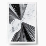 Poster BLACK AND WHITE ARCHITECTURAL SKYSCRAPERS 10