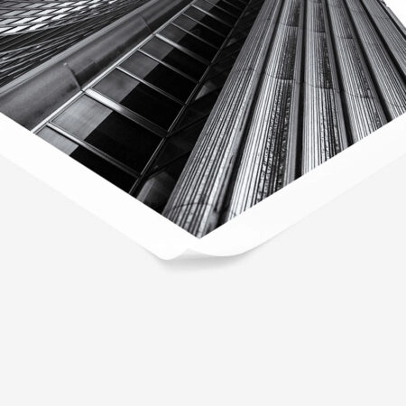 Poster BLACK AND WHITE ARCHITECTURAL SKYSCRAPERS 10 - Πολεις - Χαρτες Sticky 1