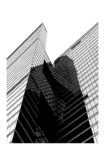 Poster BLACK AND WHITE ARCHITECTURAL SKYSCRAPERS 11