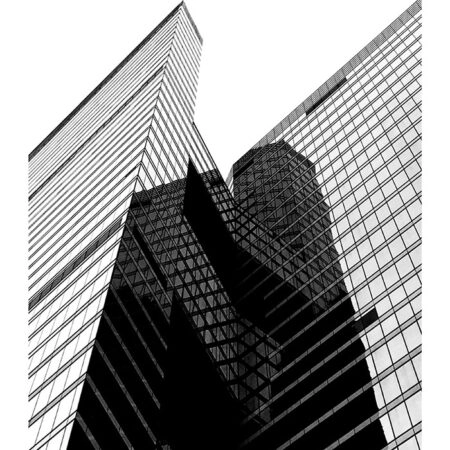 Poster BLACK AND WHITE ARCHITECTURAL SKYSCRAPERS 11 - Πολεις - Χαρτες Sticky 2