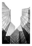Poster BLACK AND WHITE ARCHITECTURAL SKYSCRAPERS 6