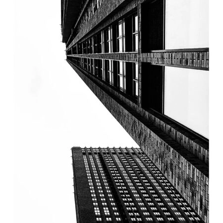 Poster BLACK AND WHITE ARCHITECTURAL SKYSCRAPERS 8 - Πολεις - Χαρτες Sticky 2