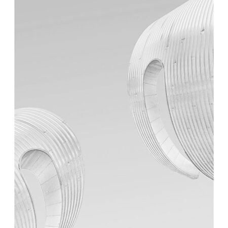Poster BLACK AND WHITE ARCHITECTURAL SPIRAL SHAPED STRUCTURES - Πολεις - Χαρτες Sticky 2
