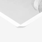 Poster BLACK AND WHITE ARCHITECTURAL SPIRAL SHAPED STRUCTURES