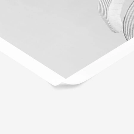 Poster BLACK AND WHITE ARCHITECTURAL SPIRAL SHAPED STRUCTURES - Πολεις - Χαρτες Sticky 1
