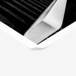 Poster BLACK AND WHITE ARCHITECTURAL STAIRCASES