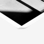 Poster BLACK AND WHITE ARCHITECTURAL STAIRCASE