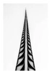 Poster BLACK AND WHITE ARCHITECTURAL STEEL SPIRE