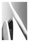 Poster BLACK AND WHITE ARCHITECTURAL STRUCTURAL ELEMENTS