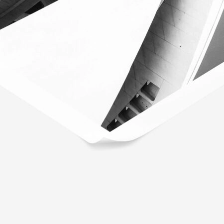 Poster BLACK AND WHITE ARCHITECTURAL STRUCTURAL ELEMENTS - Πολεις - Χαρτες Sticky 1