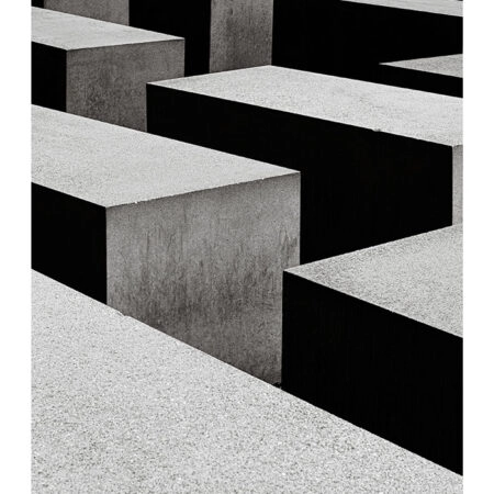 Poster BLACK AND WHITE ARCHITECTURAL TRIANGULAR SUNSHADES GEOMETRIC BOX STRUCTURES - Πολεις - Χαρτες Sticky 2