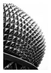 Poster BLACK AND WHITE ARCHITECTURAL TRIANGULAR SUNSHADES