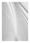 Poster BLACK AND WHITE ARCHITECTURAL WHITE STEEL RIBS