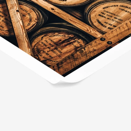 Poster RUSTIC FARMHOUSE BARRELS -  Sticky 1