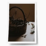 Poster RUSTIC FARMHOUSE BASKET