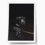 Poster RUSTIC FARMHOUSE BLUEBERRIES