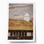 Poster RUSTIC FARMHOUSE CABIN ROOF