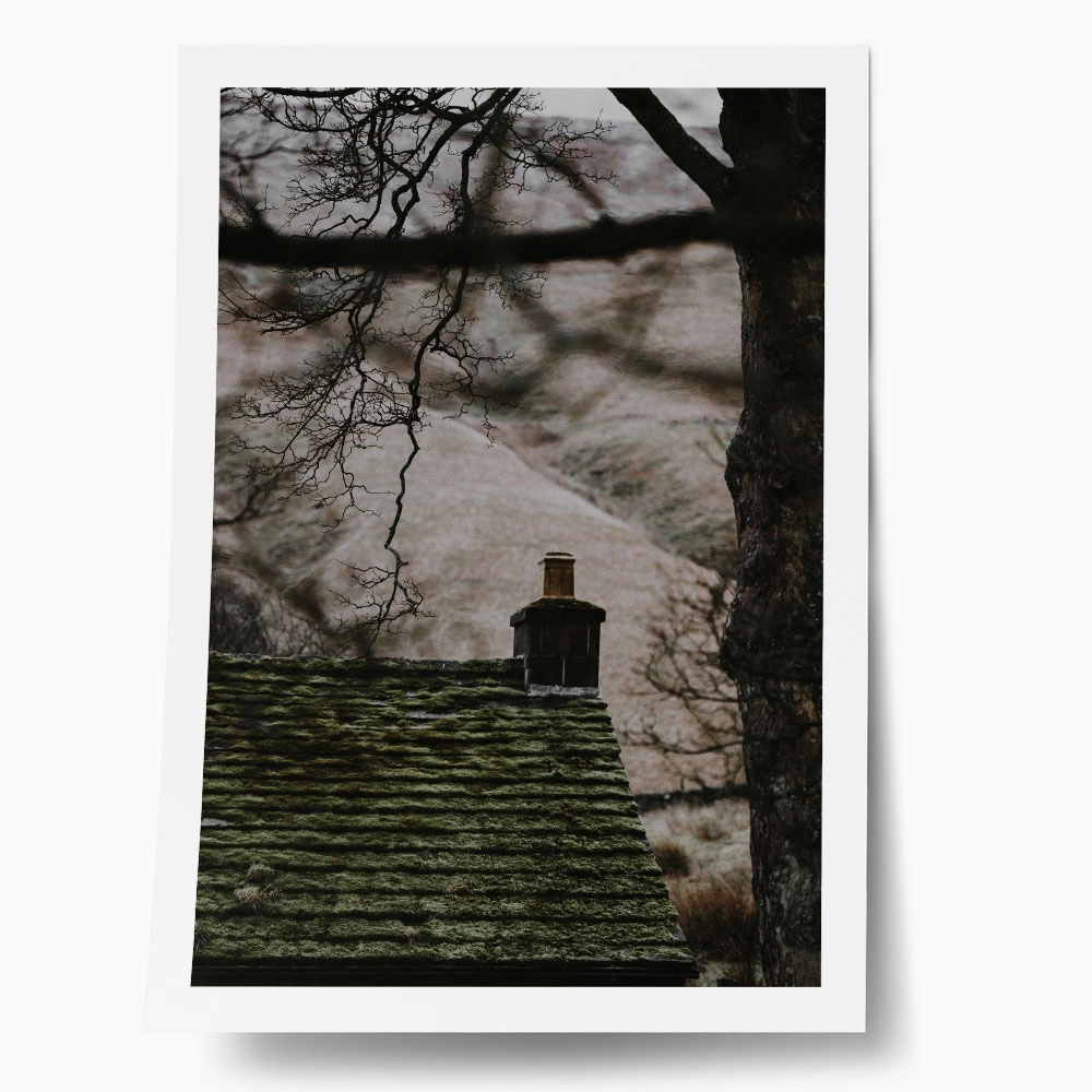 Poster RUSTIC FARMHOUSE CHIMNEY